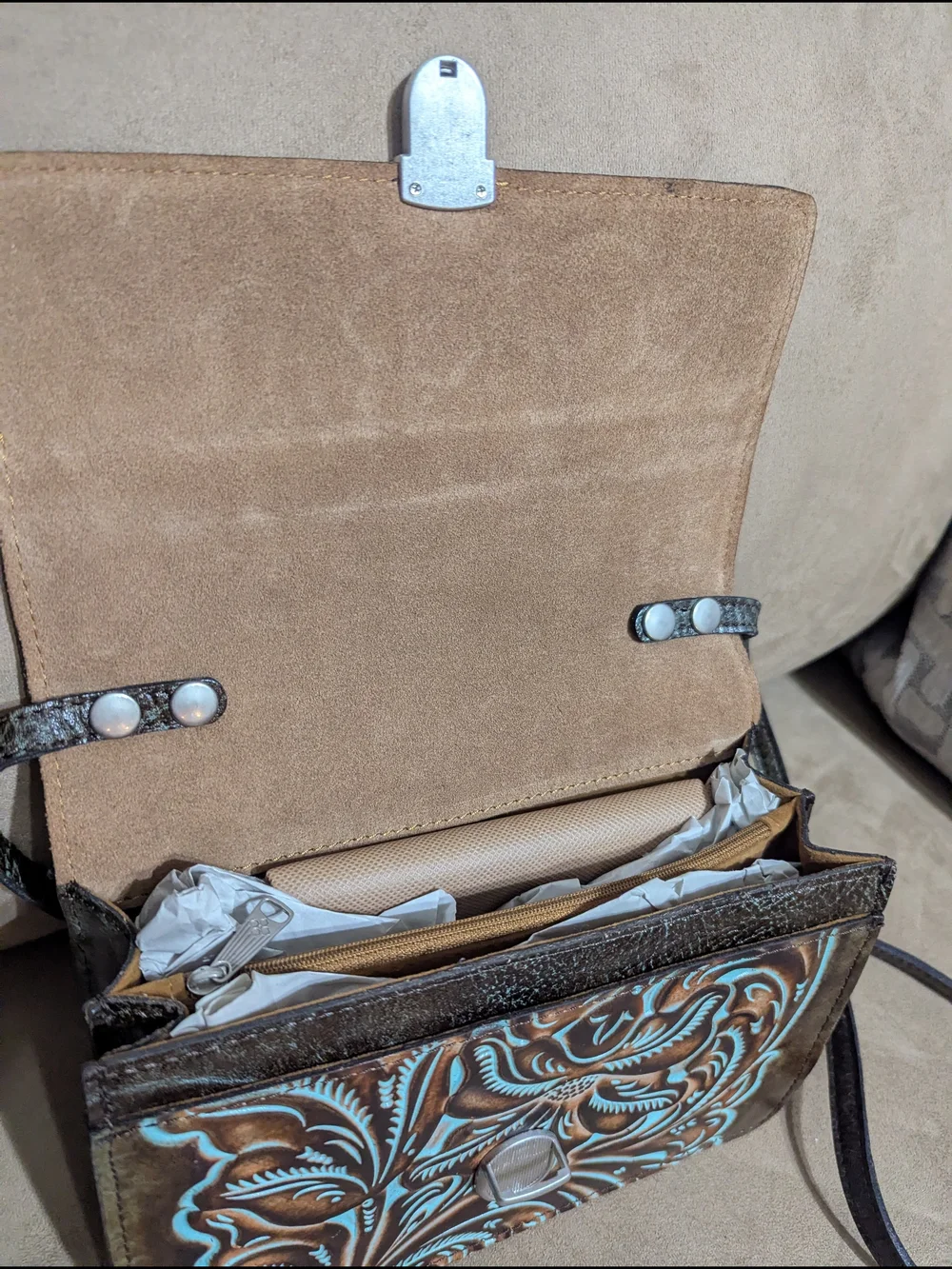 Patricia Nash Laurentina Tooled Turquoise Collection